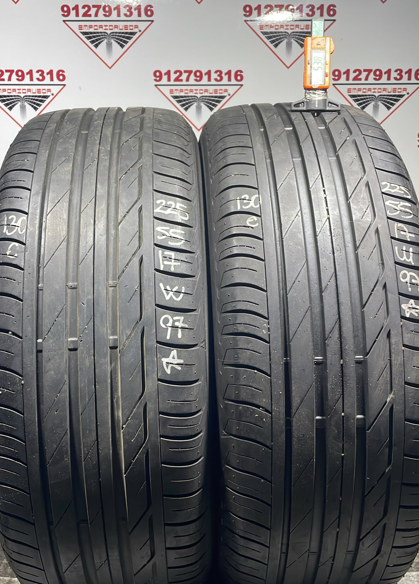 BRIDGESTONE TURANZA T001 USADO  225/55 R17 97 W